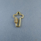 Cross Gold Copper Charm For Women Bulk