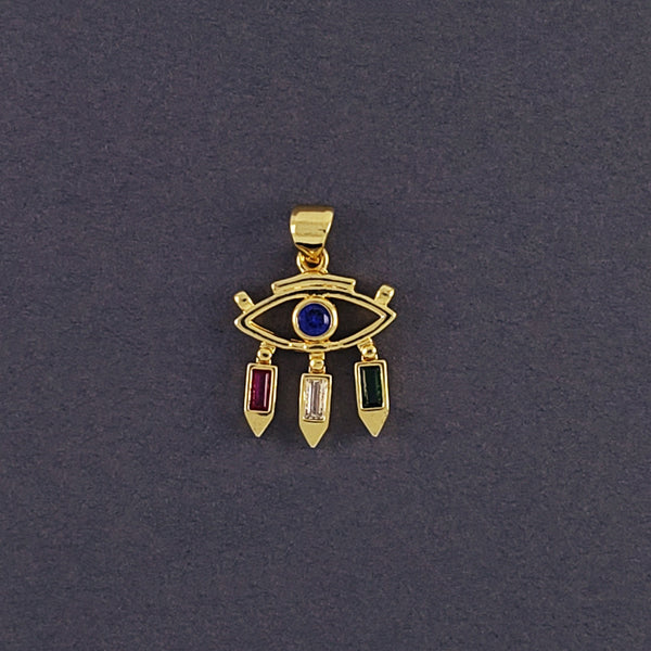 Evil Eye Gold Copper Charm For Women Bulk Main image