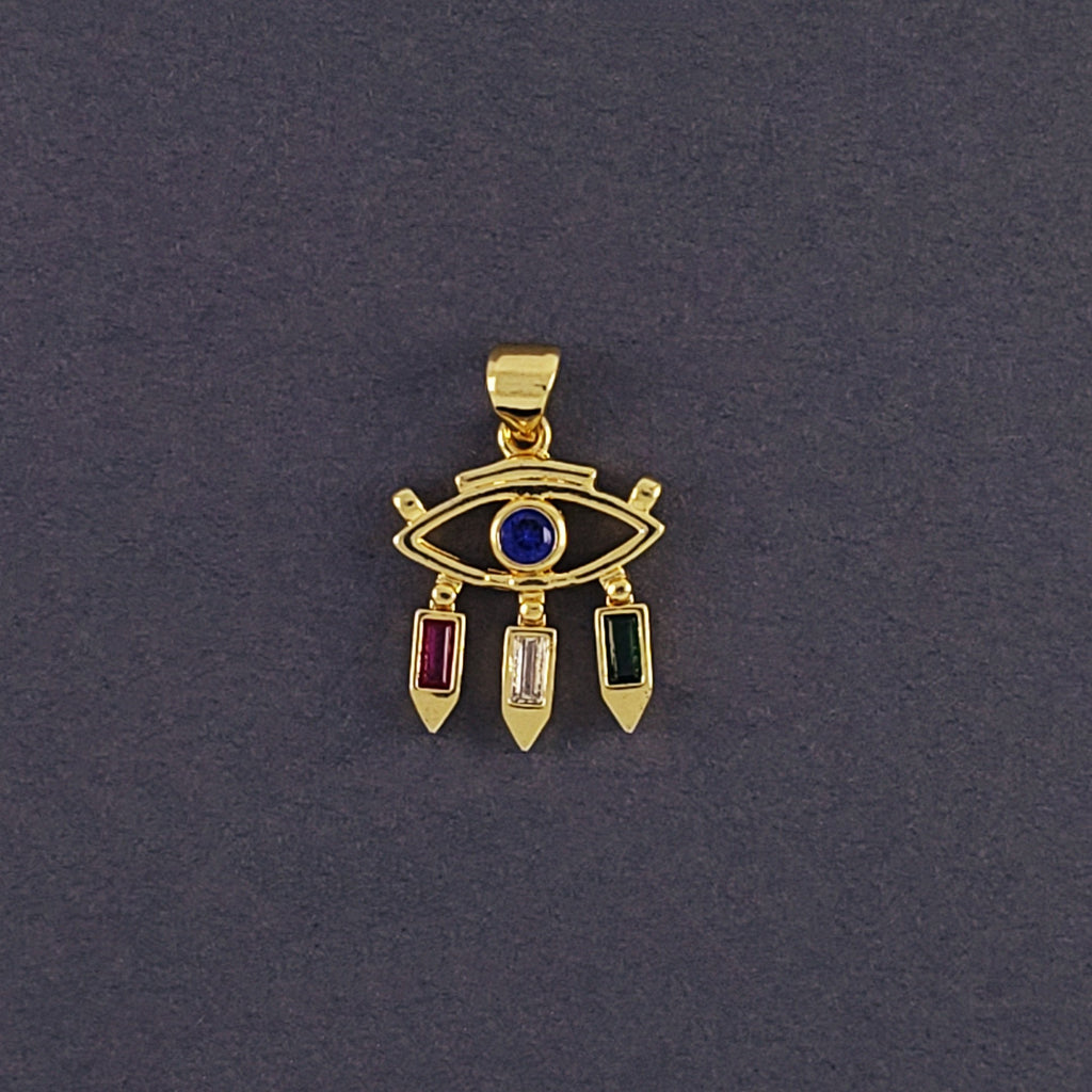 Evil Eye Gold Copper Charm For Women Bulk
