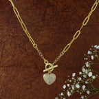 Heart Toggel Link Chain Necklace Pendant Chain Bulk