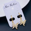 Honey Bee Gold Plated Cubic Zirconia Drop Earring Pair Women Bulk
