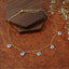 Evil Eye Blue White Enamel Gold Choker Necklace Chain For Women Bulk
