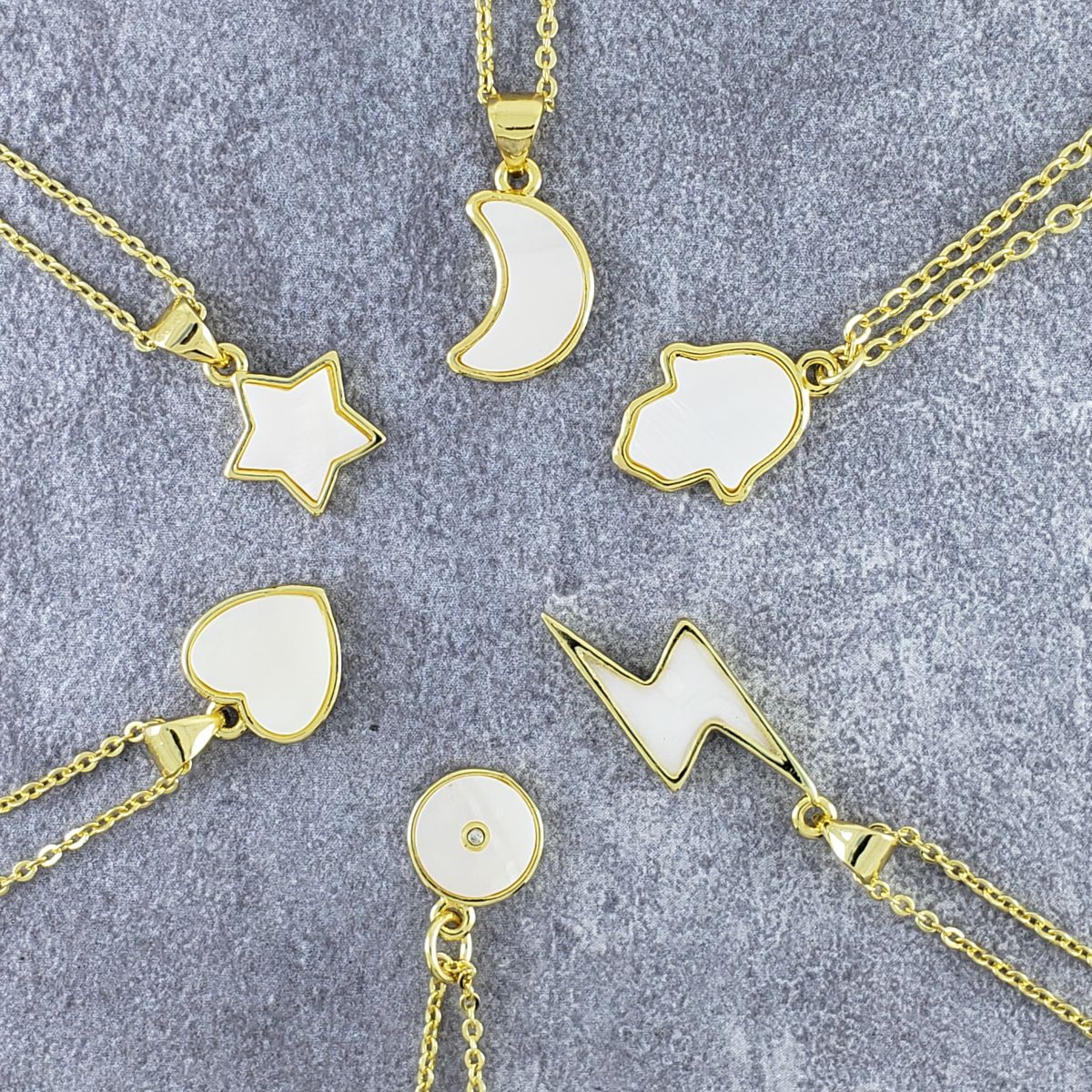 Heart White Gold Slim Link Chain Watch Charm For Women Bulk