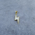 Lightning White Gold Copper Charm For Women Bulk