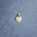 Heart Gold White Copper Charm For Women Bulk
