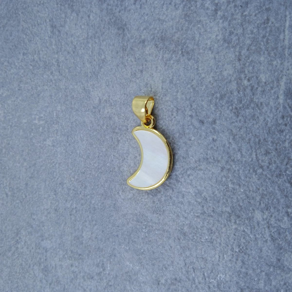 Moon Gold White Copper Charm For Women Bulk