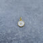 Round Gold White Copper Charm For Women Bulk