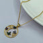 Copper CZ Crystal Gold Black Green Butterfly Pendant Girls Bulk