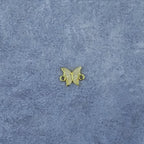 Butterfly Tiny Gold Zircon Copper Charm For Women Bulk