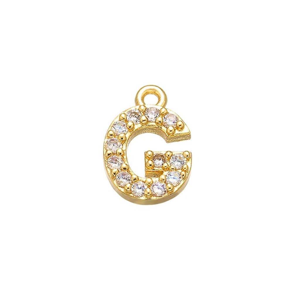Small Initial Alphabets B Letter Ad American Diamond Gold Pendant For Women