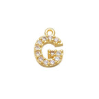 Small Initial Alphabets B Letter Ad American Diamond Gold Pendant For Women