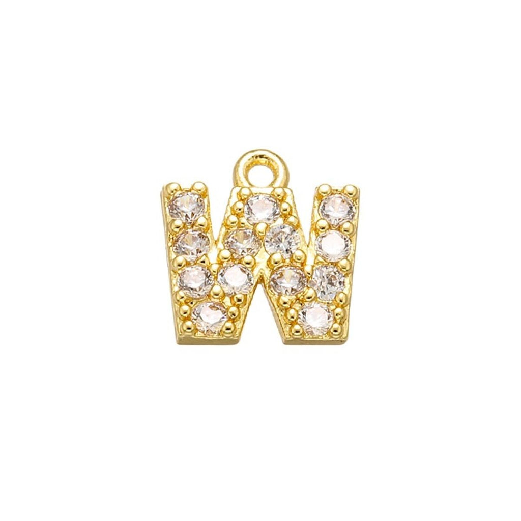 Small Initial Alphabets B Letter Ad American Diamond Gold Pendant For Women