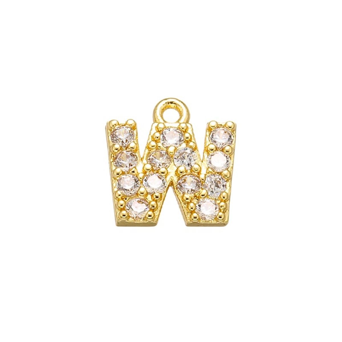 Small Initial Alphabets B Letter Ad American Diamond Gold Pendant For Women
