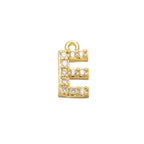Small Initial Alphabets B Letter Ad American Diamond Gold Pendant For Women