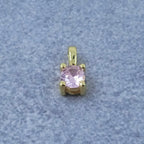 Solitaire Gold Pink Copper Charm For Women Bulk