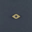 Oval Evil Eye Gold Zircon Copper Charm For Women Bulk