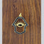 Hamsa Hand Black Gold Evil Eye Crystal Pendant For Women Bulk