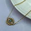 CZ Black White Blue Gold Evil Eye Necklace Pendant Chain Girls Bulk