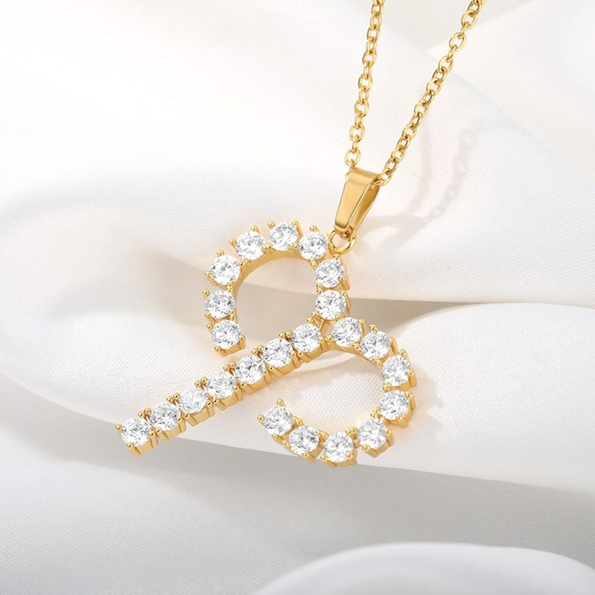 Tiny Zodiac Sign Aries Necklace Pendant Chain Bulk Main image