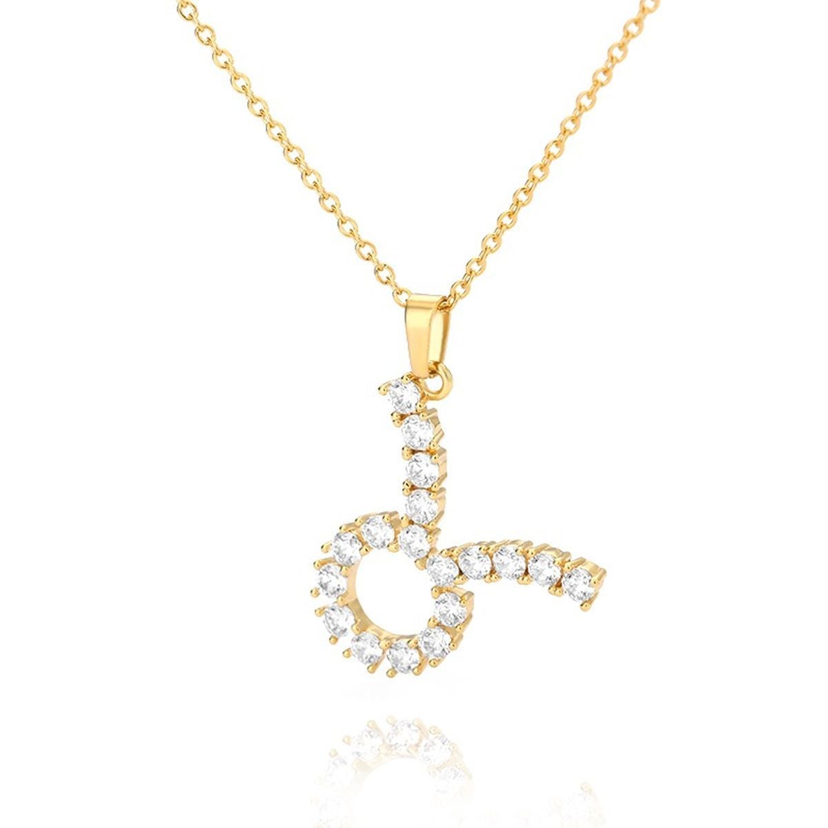 Tiny Zodiac Sign Aries Necklace Pendant Chain Bulk