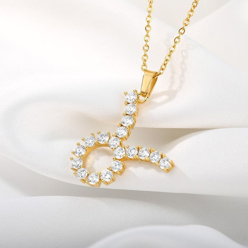 Tiny Zodiac Sign Aries Necklace Pendant Chain Bulk