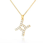 Tiny Zodiac Sign Aries Necklace Pendant Chain Bulk