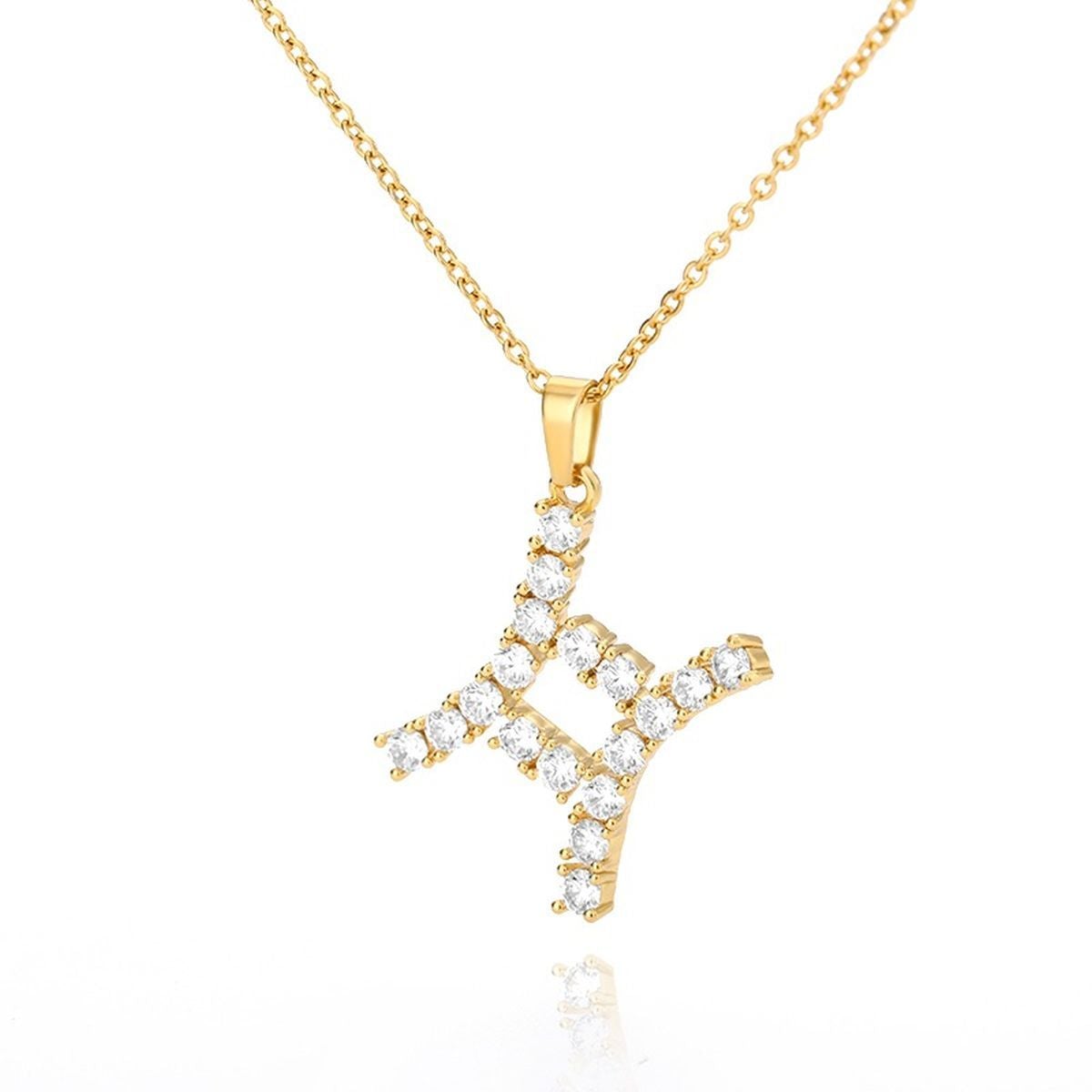 Tiny Zodiac Sign Aries Necklace Pendant Chain Bulk