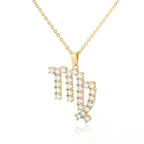 Tiny Zodiac Sign Aries Necklace Pendant Chain Bulk