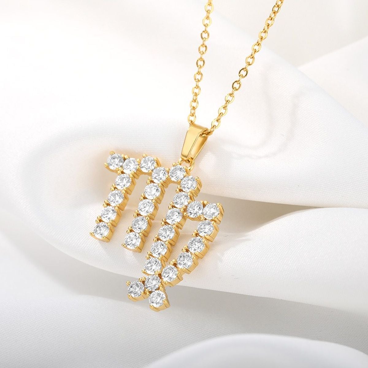 Tiny Zodiac Sign Aries Necklace Pendant Chain Bulk