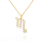 Tiny Zodiac Sign Aries Necklace Pendant Chain Bulk