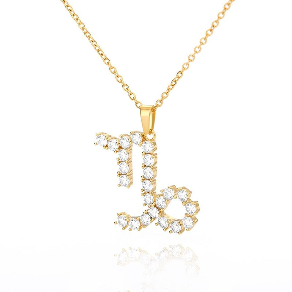 Tiny Zodiac Sign Aries Necklace Pendant Chain Bulk