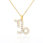 Tiny Zodiac Sign Aries Necklace Pendant Chain Bulk