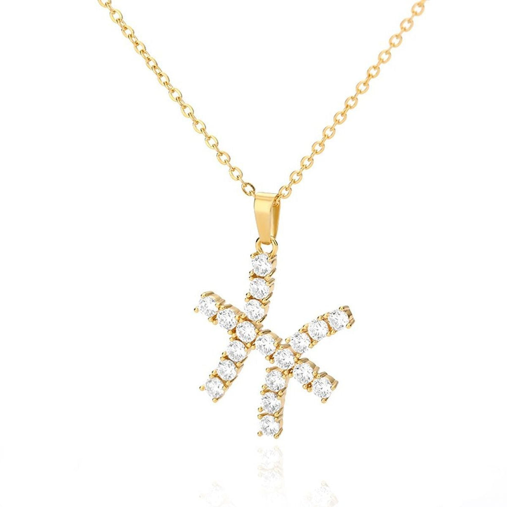 Tiny Zodiac Sign Aries Necklace Pendant Chain Bulk