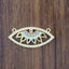 Evil Eye Gold Zircon Copper Charm For Women Bulk