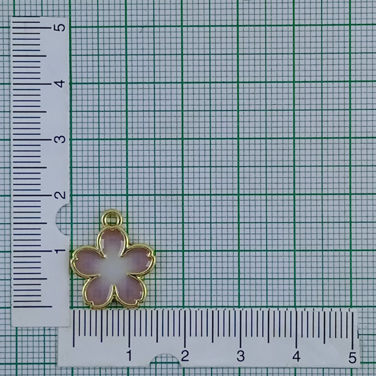 Flower Brass Pink Gold Pendant Centre Pcs For Women Bulk