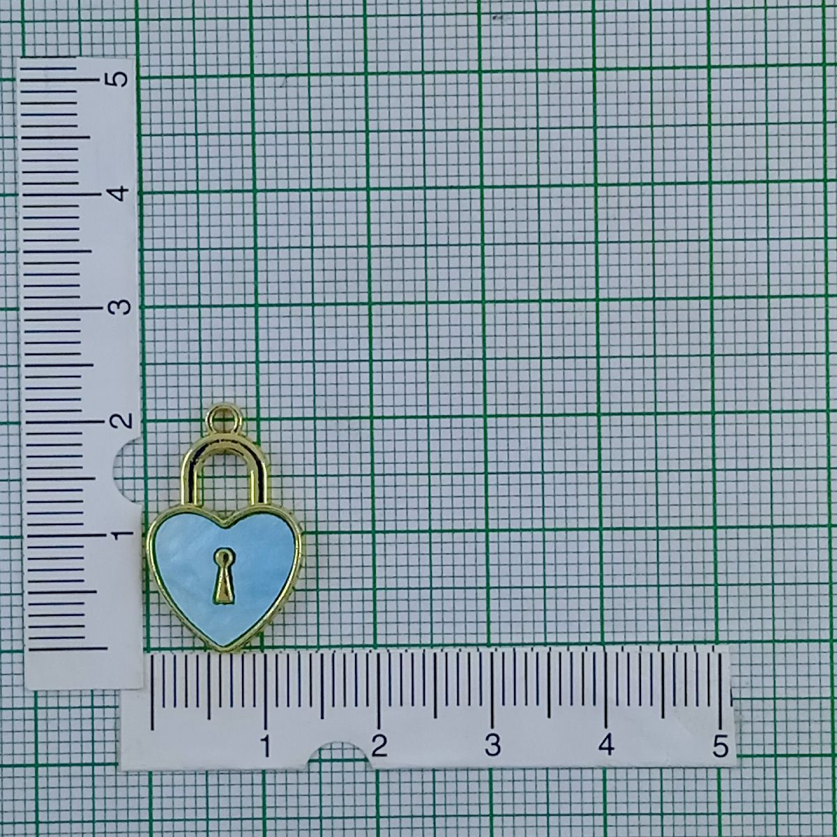 Heart Lock Brass Green Gold Pendant Centre Pcs For Women Bulk