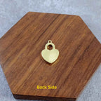 Heart Lock Brass Green Gold Pendant Chain Necklace For Women Bulk