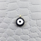 Tiny Black Turkish Evil Eye Pendant For Women Bulk