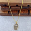 Hamsa Evil Eye Black Rose Gold Pendant Chain For Women Bulk