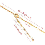 Hamsa Evil Eye Black Rose Gold Pendant Chain For Women Bulk