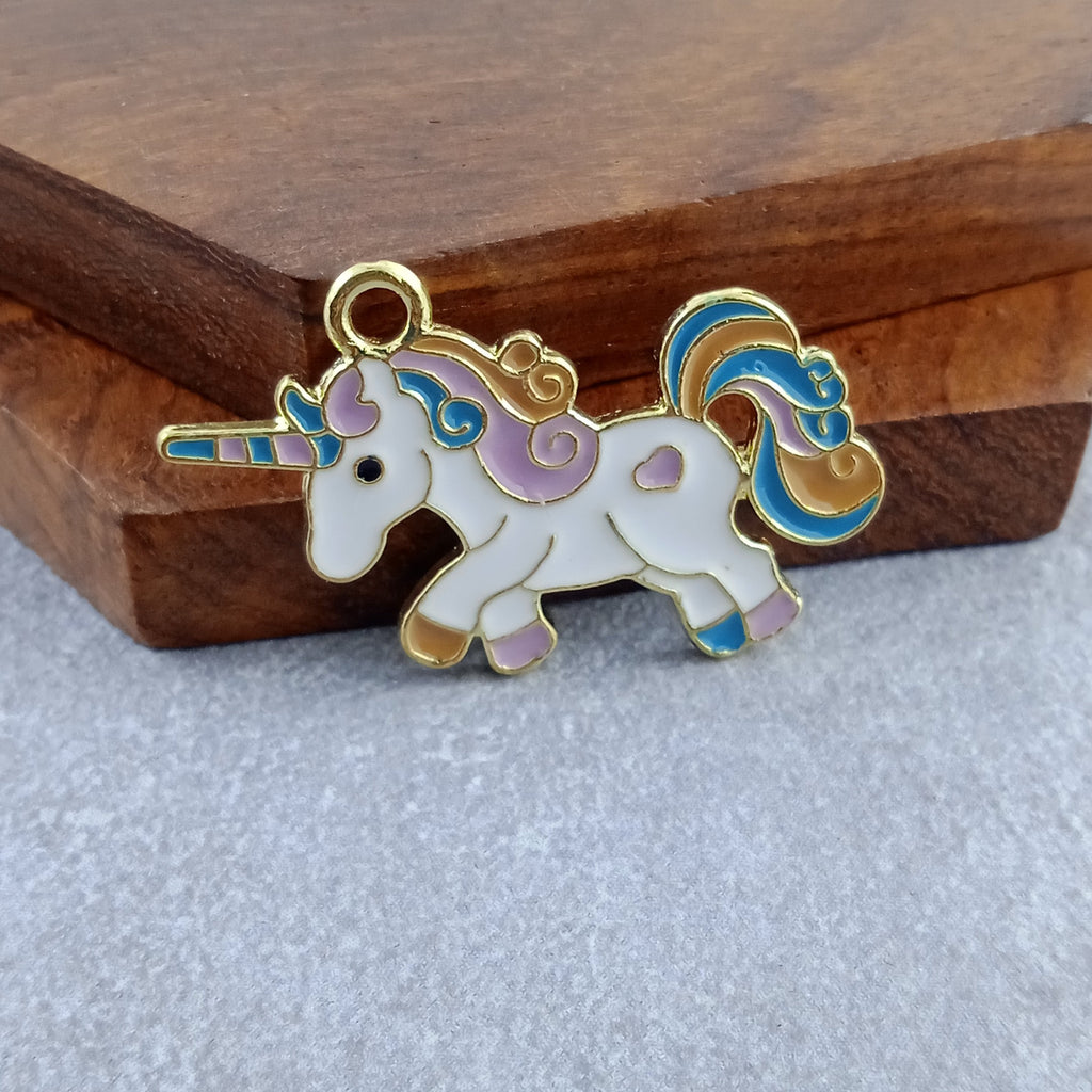 Horse Enamel Gold Pendant Chain For Women Bulk