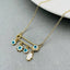 Safety Pin Evil Eye Hamsa Gold White CZ Necklace Pendant Chain Bulk