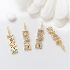 Love Gold American Diamond Pendant For Women Bulk