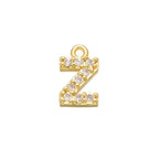Small Initial Alphabets B Letter Ad American Diamond Gold Pendant For Women