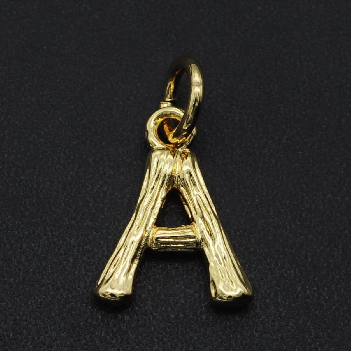 Initial Letter Alphabet Gold Pendant Charm For Women Bulk