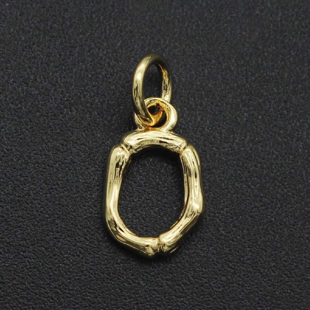Initial Letter Alphabet Gold Pendant Charm For Women Bulk