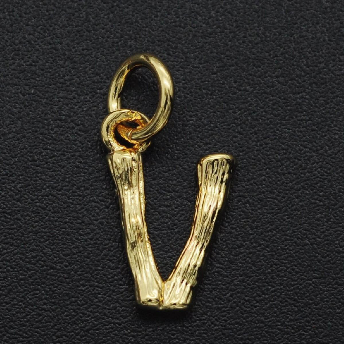 Initial Letter Alphabet Gold Pendant Charm For Women Bulk