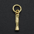 Initial Letter Alphabet Gold Pendant Charm For Women Bulk