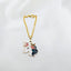 Alloy Enamel Unicorn Watch Charm For Women Gold White Bulk