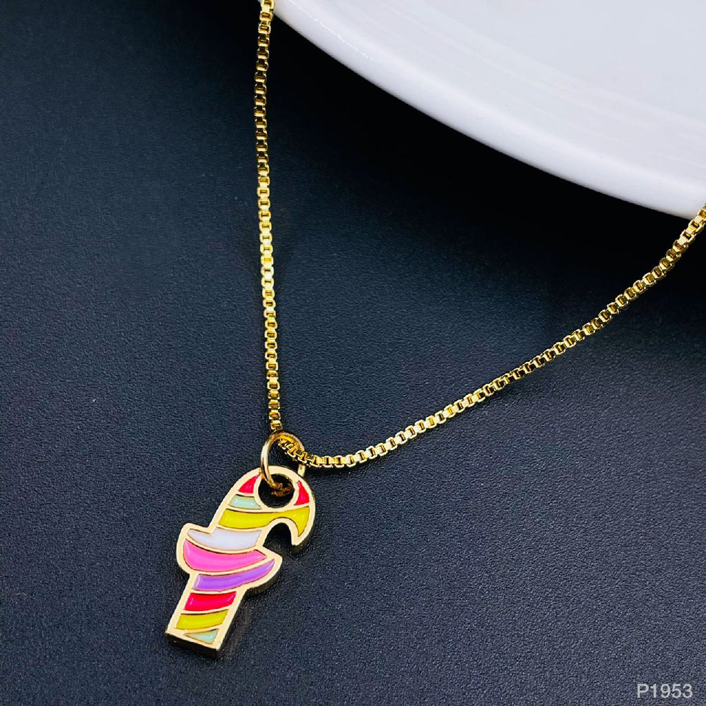 Gold Multi Letter Alphabet Initial A Necklace Pendant Chain Girls Bulk